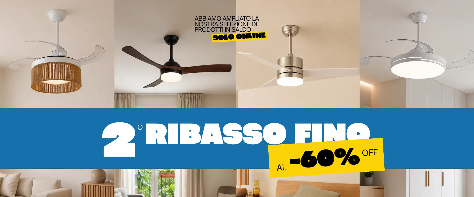 Ventilatori a soffitto